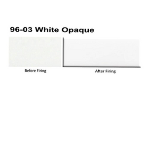 WI9603F wissmach white 96 COE 8 x 14