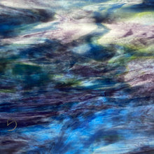Load image into Gallery viewer, Y1634SP youghiogheny ice white, green, blue, purple stipple 11.5 x 12