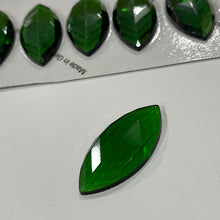 Load image into Gallery viewer, 42mm x 20mm emerald green navette jewel