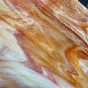O605183CCF oceanside autumn flame pearl opal 96 COE 12 x 16