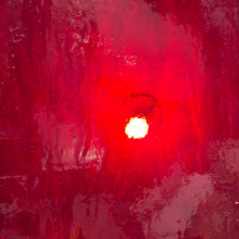 Load image into Gallery viewer, AG200 artisan glass ruby red cathedral 12 x 15