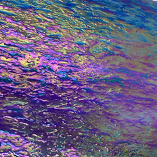 Load image into Gallery viewer, YGU6585IR uroboros royal blue, sea green, gold pink, white, violet iridescent 11.5 x 12