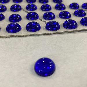 12mm smooth jewel dark blue