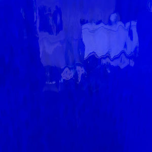 OGT134WF Oceanside medium blue waterglass 96 COE 11 x 14.5