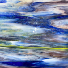 Load image into Gallery viewer, A1467S armstrong opal/clear light blue/pink/yellow streaky 10 x 16