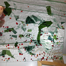 Load image into Gallery viewer, B4228 bullseye holly berry 90 COE 8 x 10