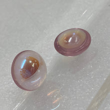 Load image into Gallery viewer, 15mm selenium pink iridescent smooth jewel