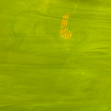 Load image into Gallery viewer, O82671S oceanside lime green/white 96 COE 12 x 16