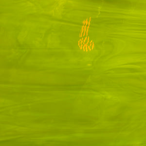 O82671S oceanside lime green/white 96 COE 12 x 16