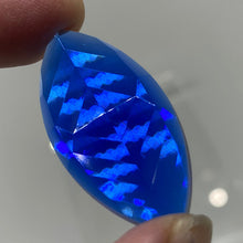 Load image into Gallery viewer, 42mm x 20mm cobalt blue navette jewel