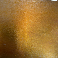 Load image into Gallery viewer, B113738 bullseye medium amber gold-iridescent 90 COE 8.75 x 10