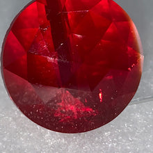 Load image into Gallery viewer, 30mm red faceted jewel