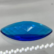Load image into Gallery viewer, SALE:  42mm x 20mm aquamarine navette jewel