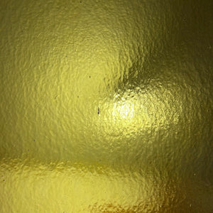 B113738 bullseye medium amber gold-iridescent 90 COE 8.75 x 10