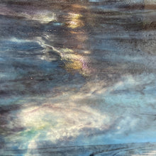 Load image into Gallery viewer, Y6314SP youghiogheny ice white, blue, purple, green stipple11.5 x 12