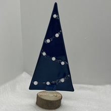 Load image into Gallery viewer, Navy &amp; white Christmas trees