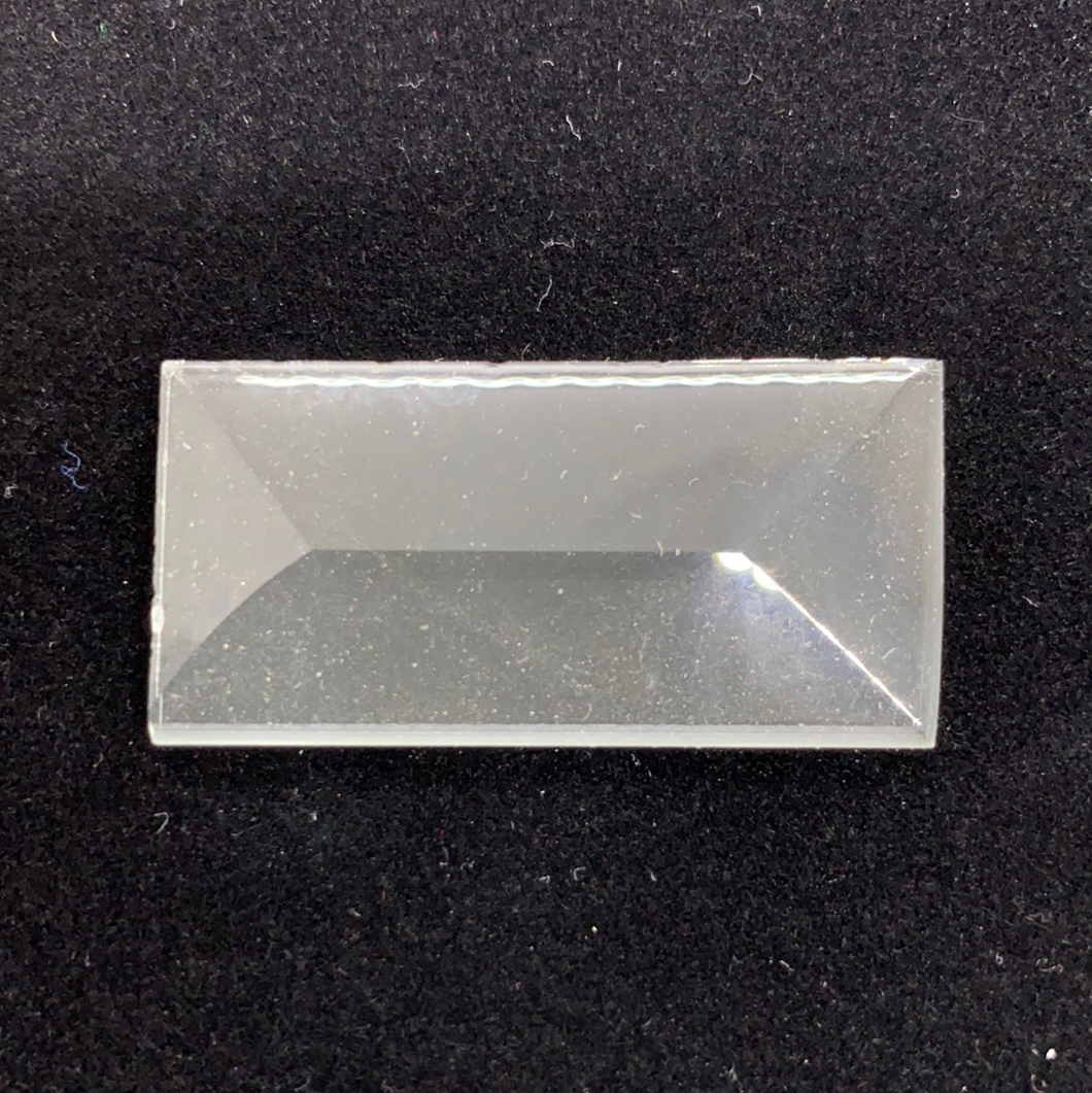 0.75 x 1.5 rectangle bevel