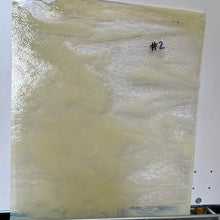 Load image into Gallery viewer, B203730 bullseye clear, french vanilla opal 90 COE 8.75 x 10