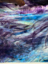 Load image into Gallery viewer, Y1634SP youghiogheny ice white, green, blue, purple stipple 11.5 x 12