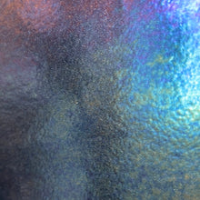 Load image into Gallery viewer, B114031 bullseye blue aventurine iridescent 90 COE 8.5 x 10