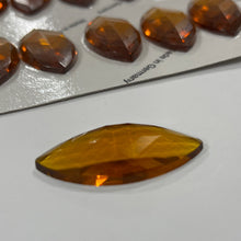 Load image into Gallery viewer, 42mm x 20mm medium amber navette jewel
