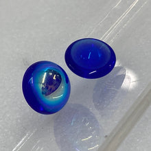 Load image into Gallery viewer, 15mm cobalt blue iridescent smooth jewel
