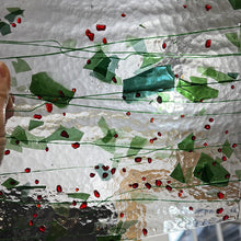 Load image into Gallery viewer, B4228 bullseye holly berry 90 COE 8 x 10