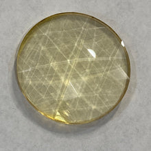 Load image into Gallery viewer, 30mm pale amber faceted jewel
