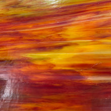 Load image into Gallery viewer, WIWO25 wissmach orange, green, white wispy 10.5 x 16