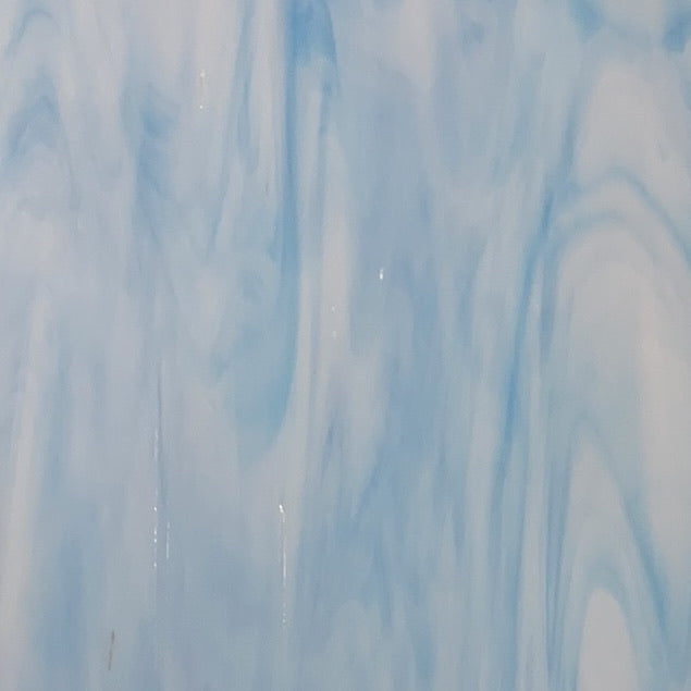 O83351S oceanside white/sky blue 96 COE 12 x 16