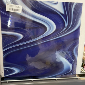 Oceanside fusers reserve purple haze 96 COE 12x12