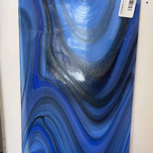 Load image into Gallery viewer, OFR9667 oceanside fusers reserve polar vortex 96 COE 12 x 12 (pale blue with blue opal and blue aventurine)