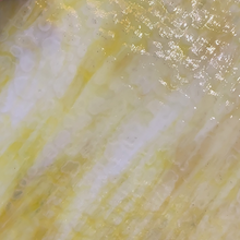 Load image into Gallery viewer, Y1025HS youghiogheny white opal with yellow 11.5 x 12