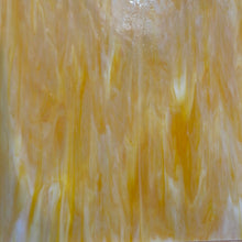 Load image into Gallery viewer, AG211 artisan glass peach opal with white &amp; yellow