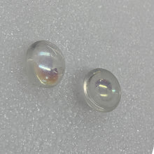 Load image into Gallery viewer, 15mm opal white iridescent smooth jewel