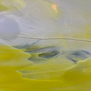 WIWO2 wissmach yellow, white wispy 10.5 x 16