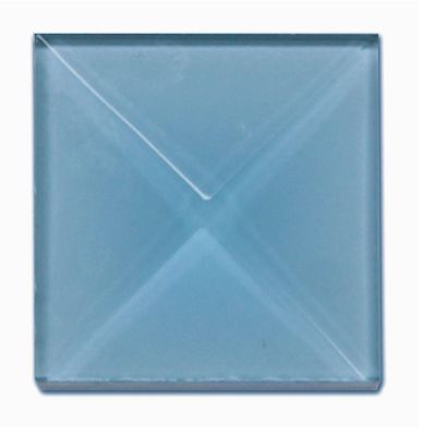 blue 1 x 1 square bevel