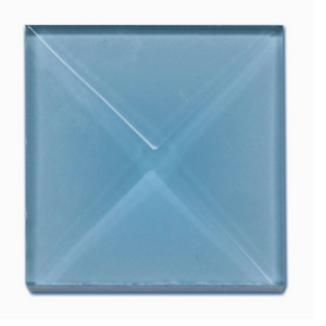 blue 1 x 1 square bevel