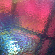 Load image into Gallery viewer, B110531 bullseye deep plum iridescent 90 COE 8.75 X 10