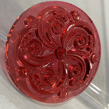 Load image into Gallery viewer, 35mm gold pink swirl jewel