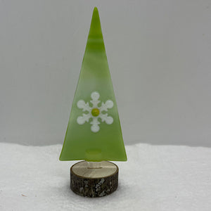 Lemongrass & white Christmas trees