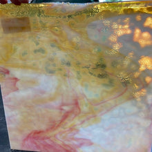 Load image into Gallery viewer, Y1027RG youghiogheny white opal, amber, gold pink mottled 11.5 x 12