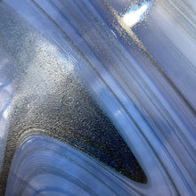 Load image into Gallery viewer, OFR9667 oceanside fusers reserve polar vortex 96 COE 12 x 12 (pale blue with blue opal and blue aventurine)