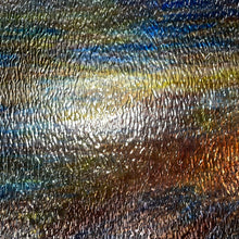 Load image into Gallery viewer, Sale:  WI238NLLG wissmach purple, blue, green, clear streaky granite 8 x 14