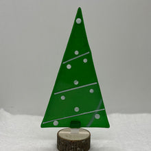 Load image into Gallery viewer, Green aventurine swirl Christmas trees