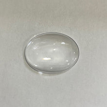 Load image into Gallery viewer, SALE: 40mm x 30mm smooth oval clear jewel