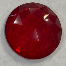 Load image into Gallery viewer, 25mm smooth round red jewel