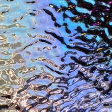 Load image into Gallery viewer, WI01RIPIRID wissmach clear iridescent ripple 12 x 14
