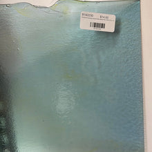 Load image into Gallery viewer, B142230 bullseye lemon lime green 90 COE 8.75 x 10