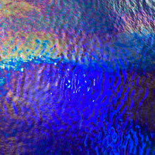 Load image into Gallery viewer, Sale:  WI1118RIPID wissmach cobalt blue ripple iridescent 10 x 16